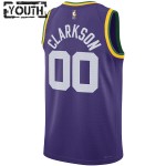 Utah Jazz Trikot Clarkson Jordan Nike 2023-24 Classic Edition Lila Swingman - Kinder